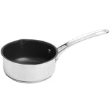 M&S Stainless Steel Non-Stick Milk Pan 14cm GOODS M&S   