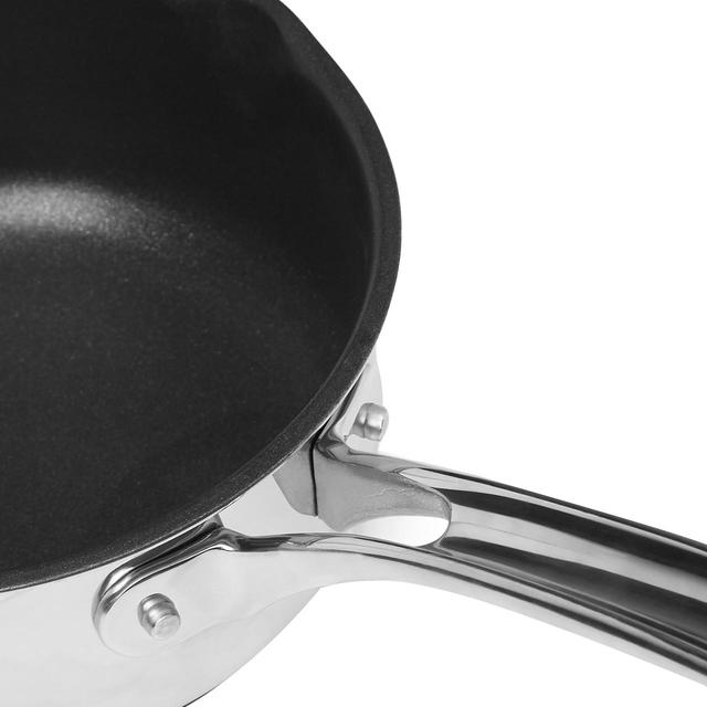 M&S Stainless Steel Non-Stick Milk Pan 14cm