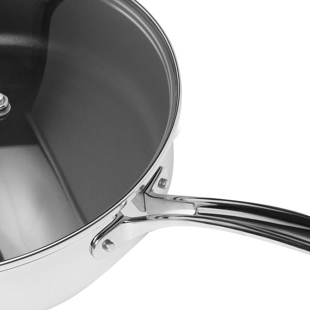 M&S Stainless Steel Non-Stick Saute Pan GOODS M&S   