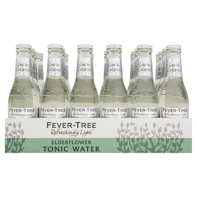 Fever-Tree Light Elderflower Tonic Water   24 x 200ml