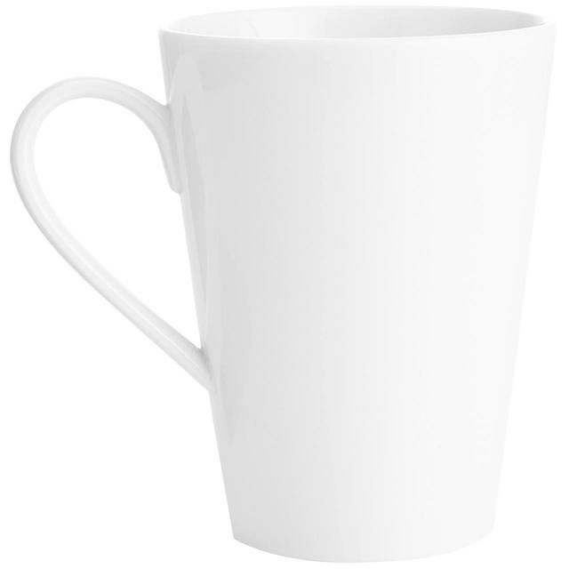 M&S Maxim White Porcelain Latte Mug GOODS M&S   