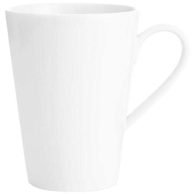 M&S Maxim White Porcelain Latte Mug