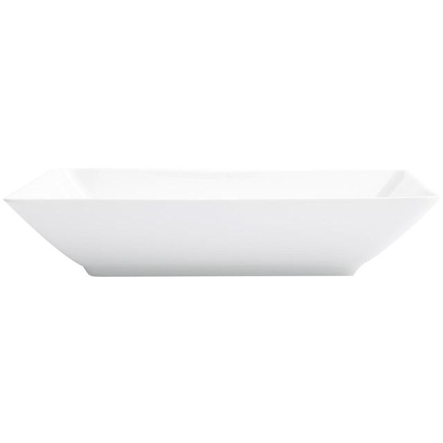 M&S Maxim Porcelain Square White Pasta Bowl GOODS M&S   