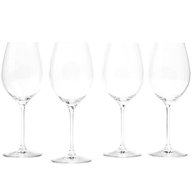 M&S Maxim Crystal Red Wine Glasses Set   4 per pack GOODS M&S   