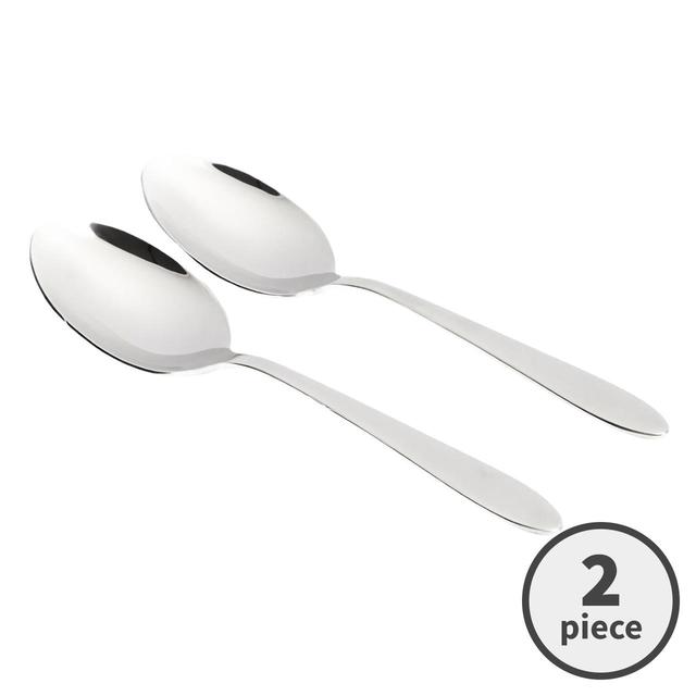 M&S Maxim Stainless Steel Serving Spoon Set   2 per pack GOODS M&S   