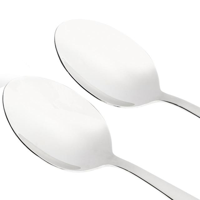 M&S Maxim Stainless Steel Serving Spoon Set   2 per pack GOODS M&S   