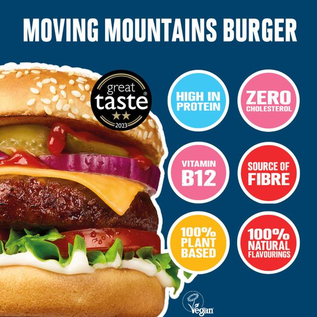 Moving Mountains Plant-Based Burger    2 x 113g GOODS M&S   