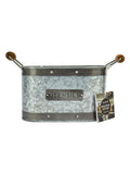 Industrial Grey Utensil Caddy 27.5x11x17cm, UK version