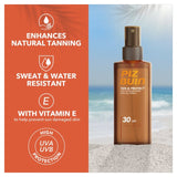 Piz Buin Tan & Protect SPF 30 Sunscreen Spray Tan Accelerating Oil   150ml GOODS M&S   