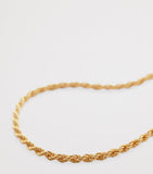 Monica Vinader gold vermeil friendship bracelet 11cm, imported from the UK