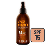 Piz Buin Tan & Protect SPF 15 Sunscreen Spray Tan Accelerating Oil   150ml GOODS M&S   