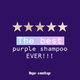 Aussie Blonde Hydration Purple Shampoo with Hemp for Blonde and Silver Hair   290ml GOODS M&S   