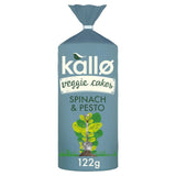 Kallo Spinach & Pesto Veggie Cakes   122g GOODS M&S   