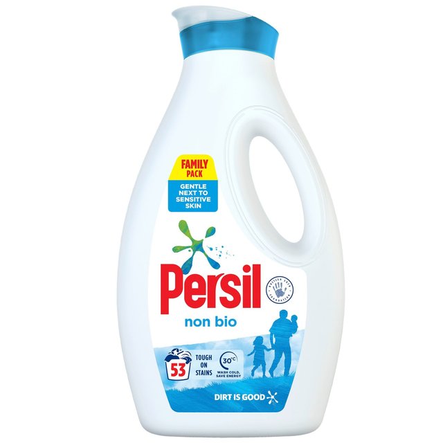 Persil Laundry Washing Liquid Detergent Non Bio 53 Washes   1.431L GOODS M&S   