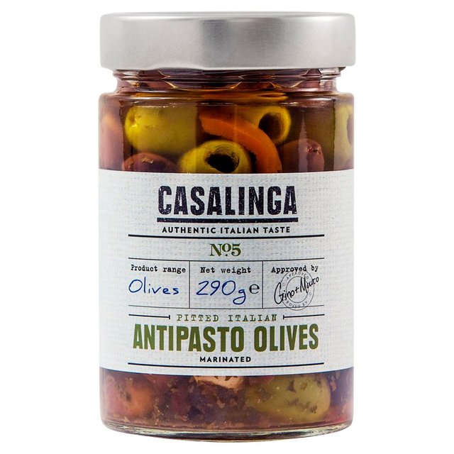 Casalinga Pitted Antipasto Olives   290g GOODS M&S   