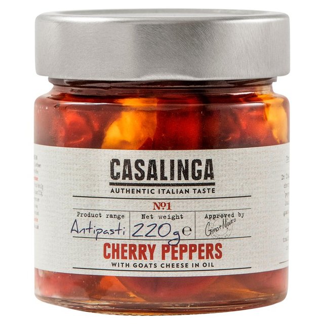 Casalinga Cherry Pepper & Goat Cheese   220g GOODS M&S   