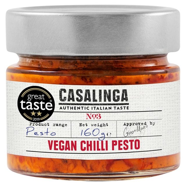 Casalinga Vegan Chilli Pesto   160g GOODS M&S   