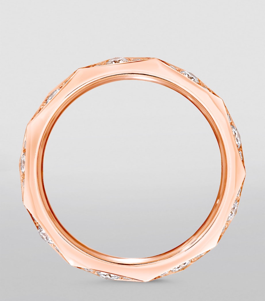 Graff LG Signature rose gold diamond ring - UK version