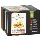 Mr Organic Chickpeas   4 x 400g GOODS M&S   