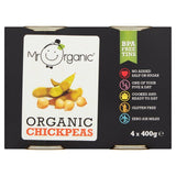 Mr Organic Chickpeas   4 x 400g GOODS M&S   