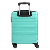 Rock Lisbon hard shell cabin case turquoise small - British product