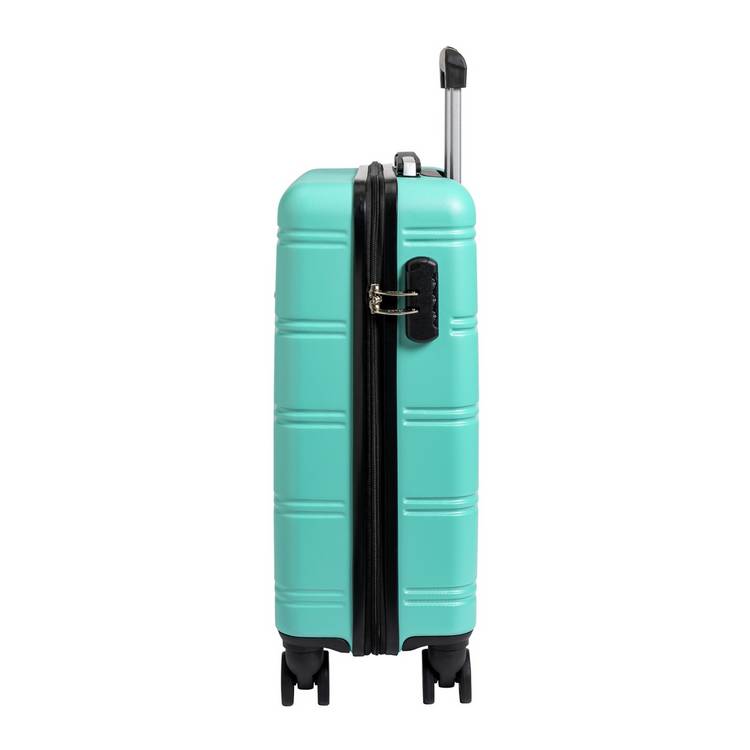 Rock Lisbon hard shell cabin case turquoise small - British product