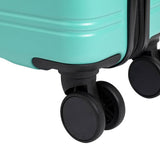 Rock Lisbon hard shell cabin case turquoise small - British product