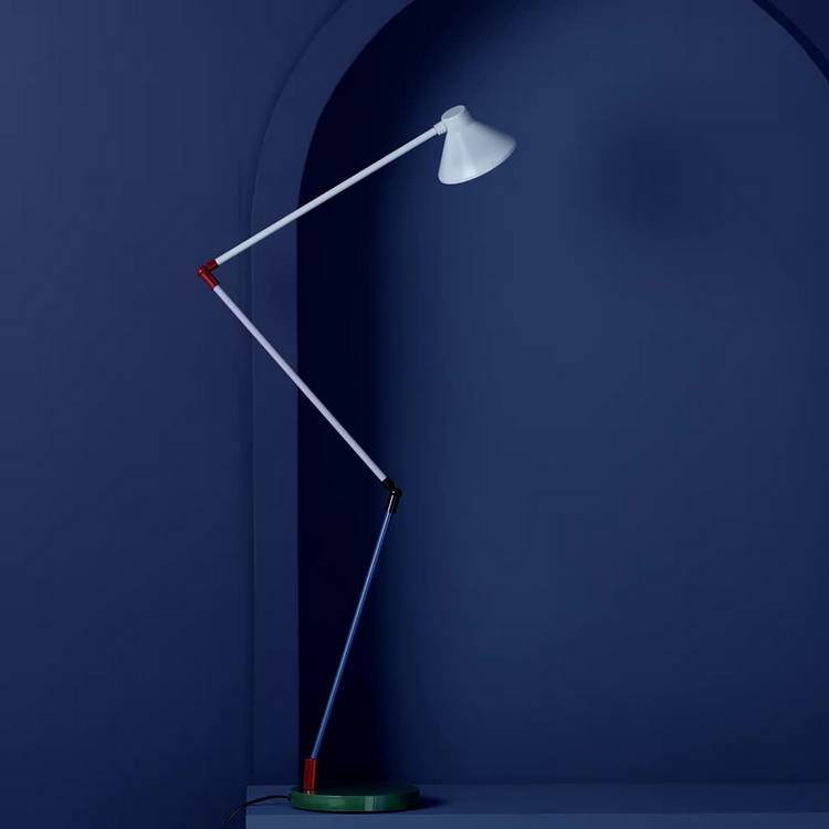 Habitat 60 Bobby floor lamp multicoloured - British product