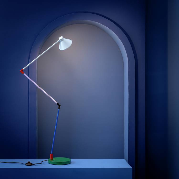 Habitat 60 Bobby floor lamp multicoloured - British product