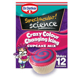 Dr. Oetker Spectacular! Science Crazy Colour Changing Icing Cupcake Mix   295g GOODS M&S   