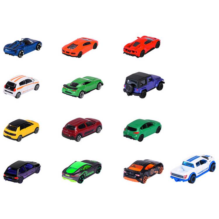Majorette toy car giftpack with 10 models, imported from the UK