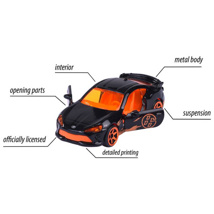 Majorette toy car giftpack with 10 models, imported from the UK