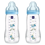 MAM Easy Active Baby Bottle 330ml 2 Pack – Blue GOODS Boots   