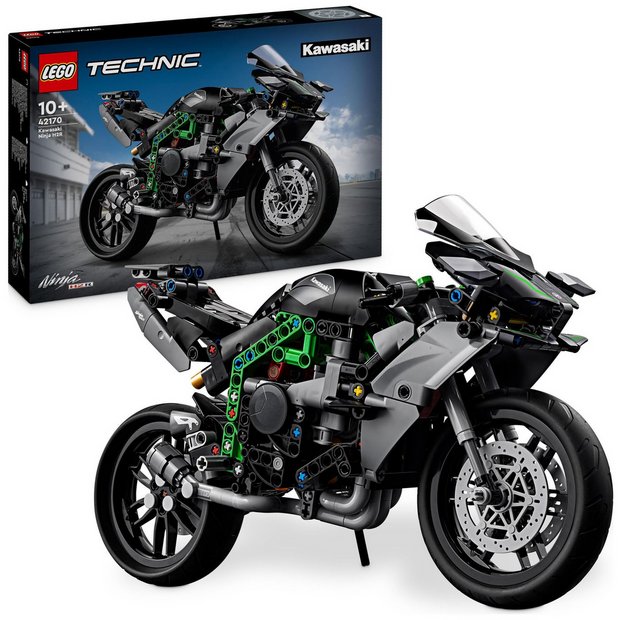 LEGO Technic Kawasaki Ninja H2R motorcycle 42170 (British brand)