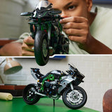 LEGO Technic Kawasaki Ninja H2R motorcycle 42170 (British brand)