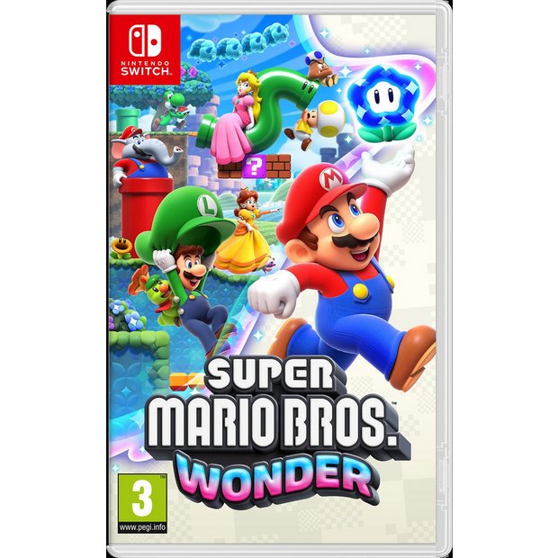 Nintendo Super Mario Bros Wonder Nintendo Switch game (British brand)