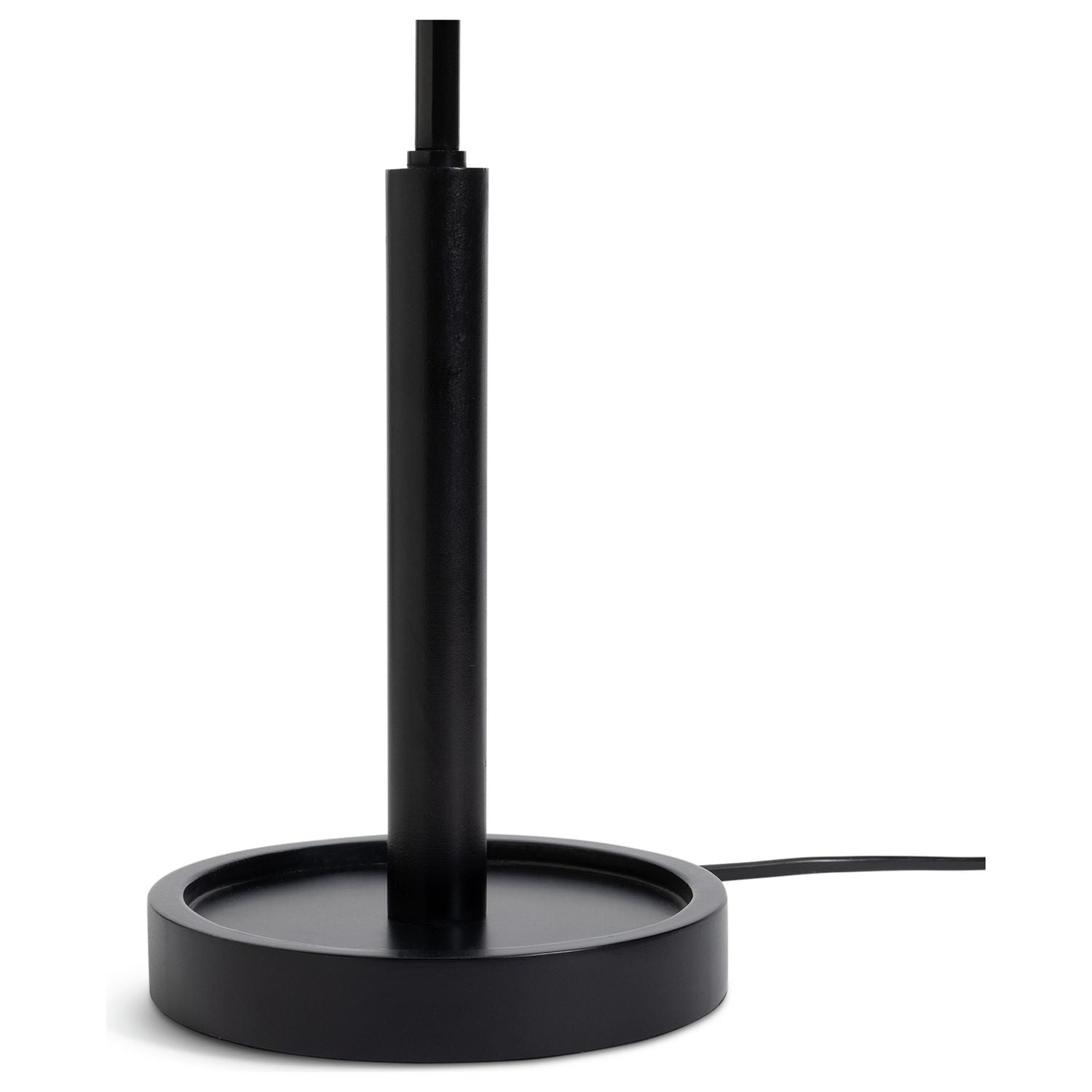 Argos Home Gloss black table lamp 47cm (British brand)