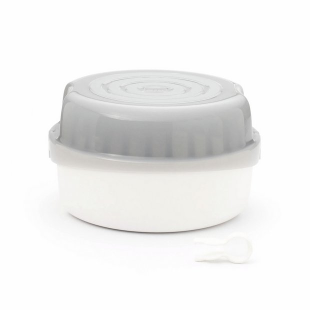 MAM microwave steam steriliser grey 6 bottles, imported from the UK