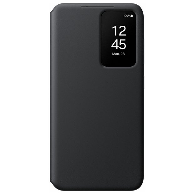 Samsung S24 smart view wallet folio phone case black - British product