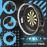 Winmau Plasma dartboard accessory pack, imported from the UK