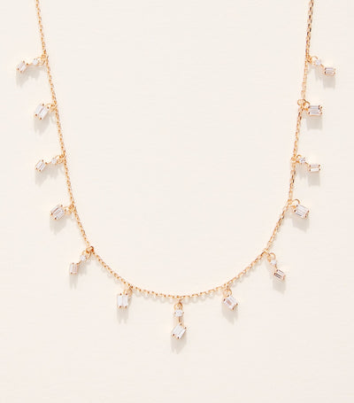 Harrods Suzanne Kalan Rose Gold and Diamond Classic Cascade Necklace 41cm-46cm- Buy online at McGrocer