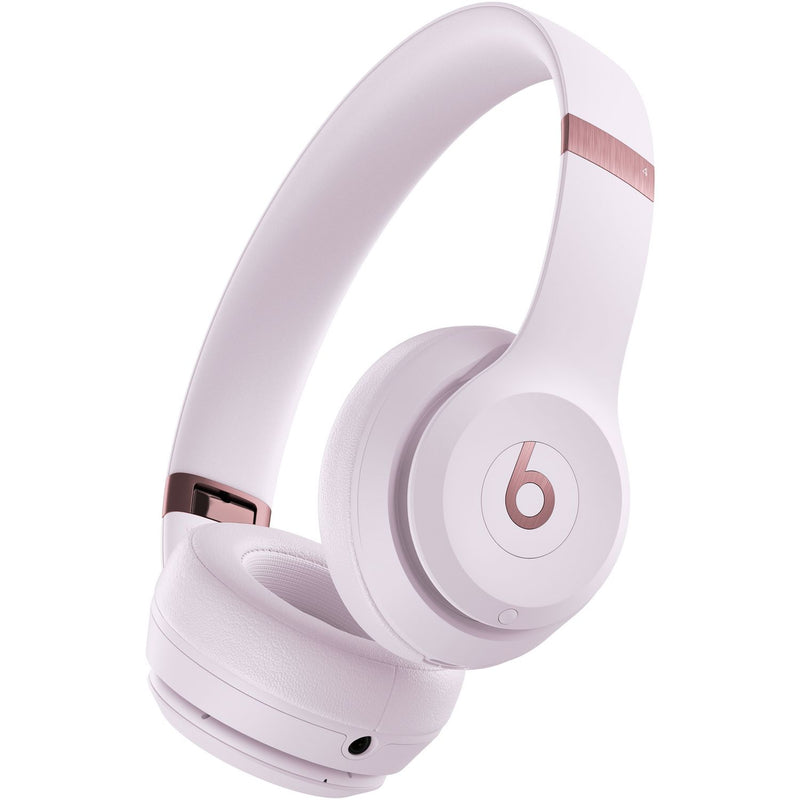 Beats Solo 4 on-ear wireless headphones Cloud Pink, imported from the UK