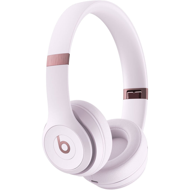Beats Solo 4 on-ear wireless headphones Cloud Pink, imported from the UK