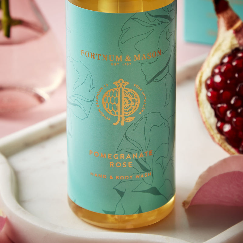 Fortnum's Pomegranate Rose hand and body wash 250ml - British product