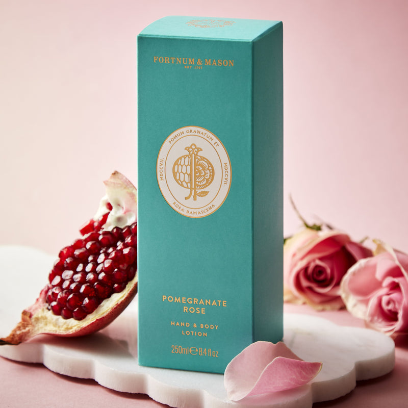 Fortnum's Pomegranate Rose hand and body lotion 250ml - British product