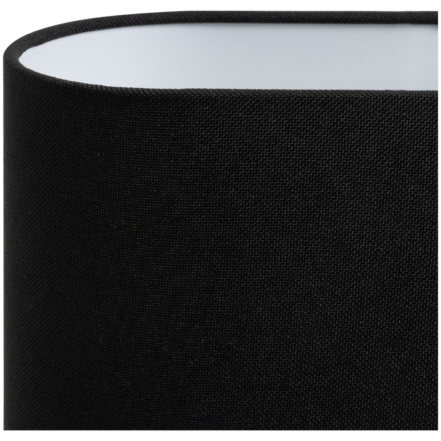 Argos Home Wishbone 37cm Ceramic Table Lamp - Black