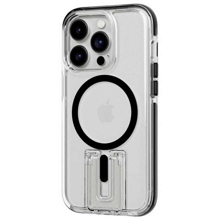 Tech21 Evo Crystal MagSafe phone case for iPhone 14 Pro, imported from the UK