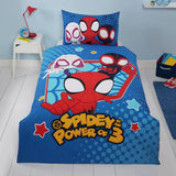 Disney Spidey and Friends bedding set single - British product
