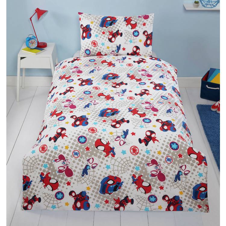 Disney Spidey and Friends bedding set single - British product