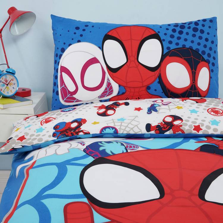 Disney Spidey and Friends bedding set single - British product